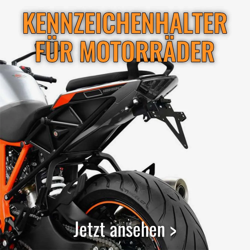 Lightech TAR013 Universal Motorrad Kennzeichenhalter Online-Verkauf 