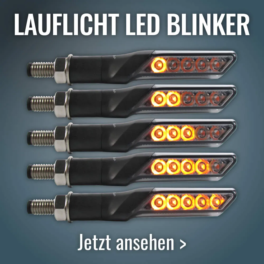 Motorrad Lauflicht LED Blinker