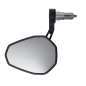 Preview: Lenkerendenspiegel Highsider Ventura-RS Evo kurz, Klemmbereich 12-22 mm