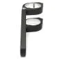 Preview: Lampenhalter Set HIGHSIDER kurz Ø 35-37 mm schwarz