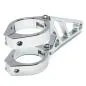 Preview: Lampenhalter Set HIGHSIDER kurz Ø 47-54 mm chrom