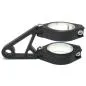 Preview: Lampenhalter Set HIGHSIDER XS Ø 38-41 mm schwarz