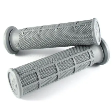 Griffgummi ProTaper Single Density ATV Grips Half Waffle Hellgrau