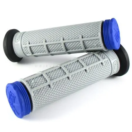 Griffgummi ProTaper Tri Density ATV Grips Half Waffle Blau