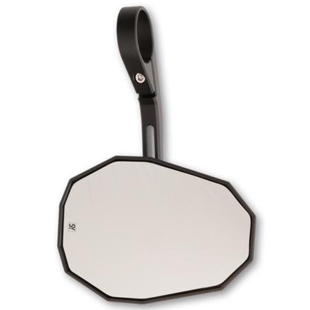 Lenkerendenspiegel HIGHSIDER SMART STRAIGHT lang, schwarz, Aufnahme Ø 30 x B 12 mm