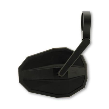 Lenkerendenspiegel HIGHSIDER SMART STRAIGHT kurz, schwarz, Aufnahme Ø 30 x B 12 mm