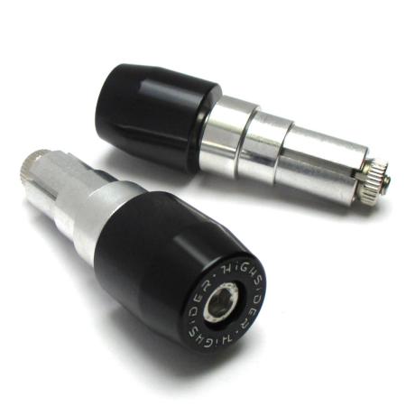 Lenkergewichte EVO, schwarz, Klemmbereich 12-22 mm