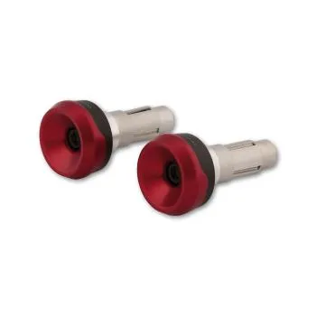 Lenkergewichte HIGHSIDER AKRON-XS, rot, Klemmbereich 12-22 mm