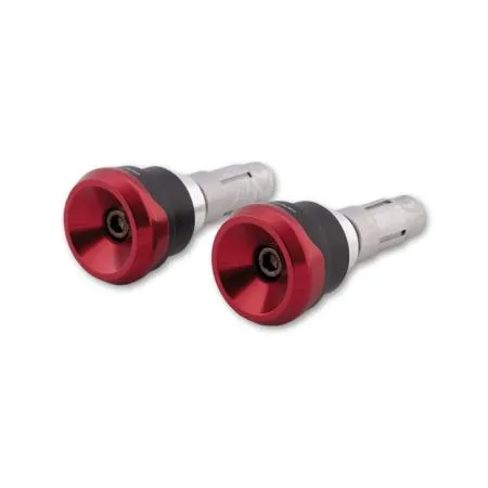 Lenkergewichte HIGHSIDER AKRON-LS, rot, Klemmbereich 12-22 mm