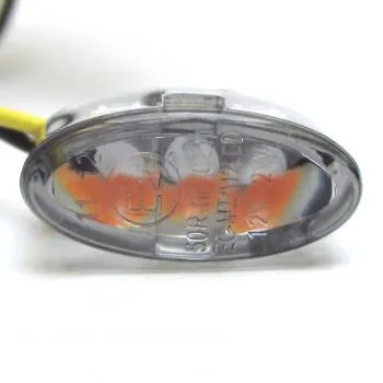 LED Einbaublinker Modul Ellipsoid getönt E-geprüft