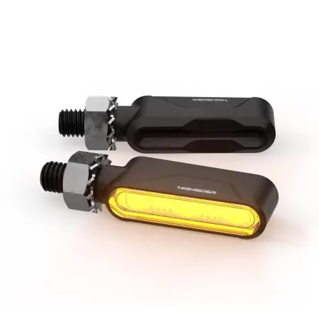 LED Blinker HIGHSIDER ESAGANO-RS, schwarz, E-geprüft