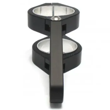 Lampenhalter Set HIGHSIDER XS, schwarz, 49-54 mm