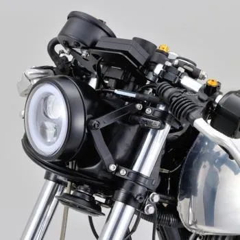 Lampenhalter Set DAYTONA DUAL-AXIS 35 mm mit Blinkerhalter