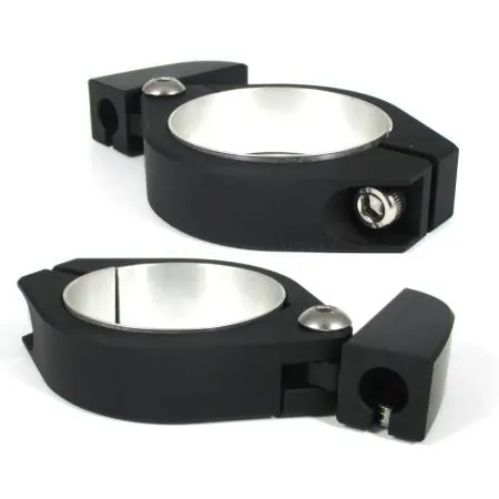 Blinkerhalter Set Progress Line Alu für M8 Blinker, 35-37 mm