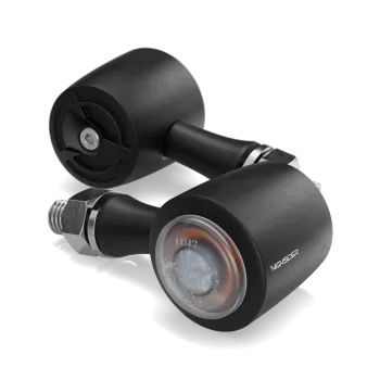 LED Blinker HIGHSIDER ENTERPRISE-EP1 mit Rücklicht, schwarz, E-geprüft
