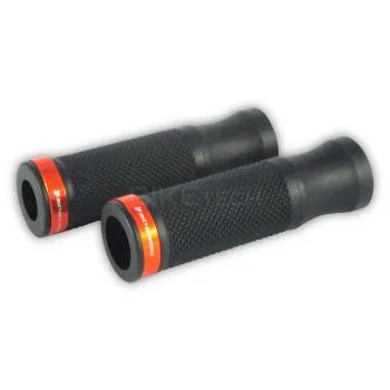 Lenkergriffe SELECT 1, 7/8 Zoll (22,2 mm), 120 mm, Gummi, Alu orange