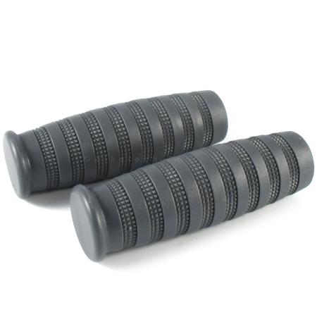 Lenkergriffe BOBBER 3, grau, für 1 Zoll Lenker