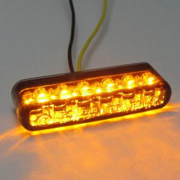 LED Einbaublinker Streak getönt E-geprüft