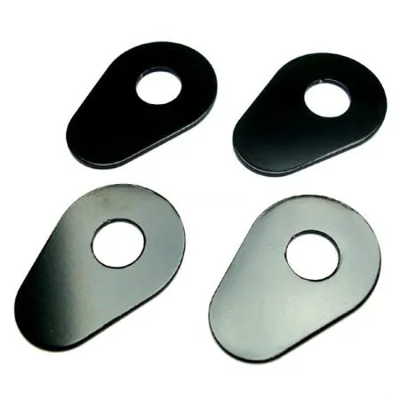 Blinker Montageplatten für Yamaha Modelle, Alu, 6 mm Bohrung