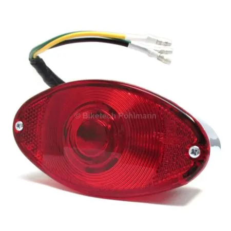 MINI LED Rücklicht E-Prüfzeichen Motorrad Quad Roller rot