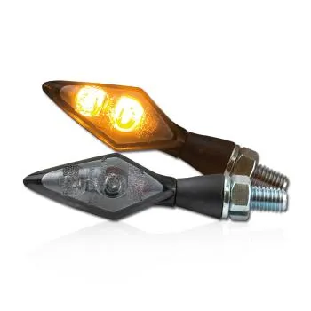 LED Blinker SPARK, schwarz, E-geprüft