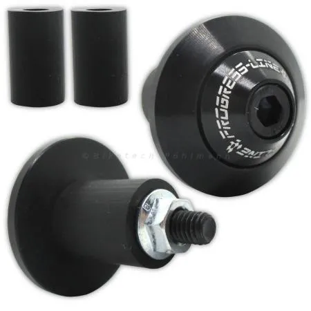 Lenkergewichte DISC, schwarz, Klemmbereich 14-19 mm