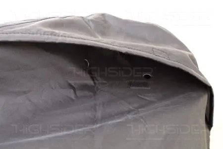Abdeckplane Highsider Outdoor Topcase, Größe XL, schwarz