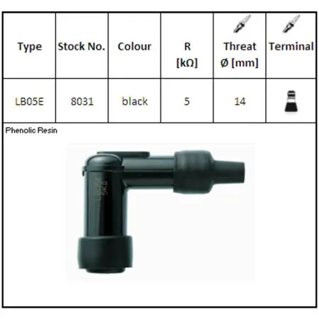 Zündkerzenstecker NGK LB05E (8031)