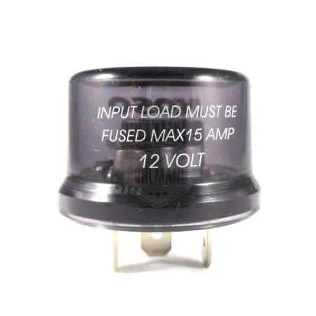 Blinkerrelais KOSO Digital 12V 3 Pins inkl. Adapter