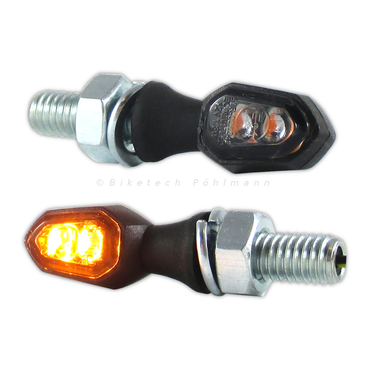 LED Blinker VISION, schwarz