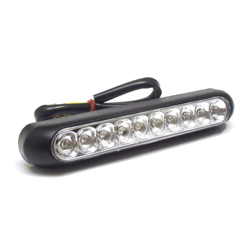 LED Rücklicht Kennzeichenbeleuchtung 3-LEDs E-Geprüft Universal für Roller  Motorrad, Rücklichter, Beleuchtung, Verschleissteile