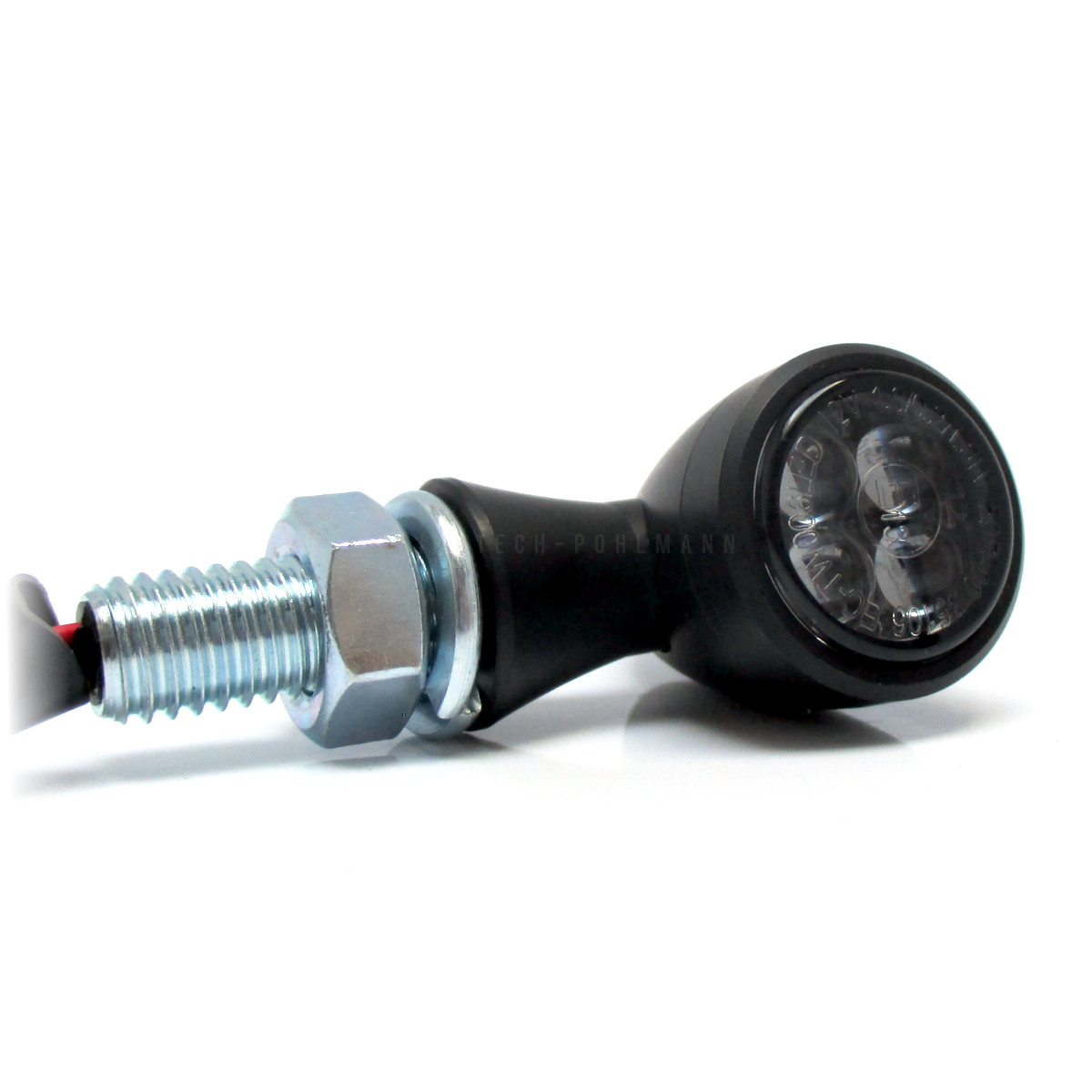 HIGHSIDER PROTON TWO LED Blinker, getöntes Glas, für vorne und