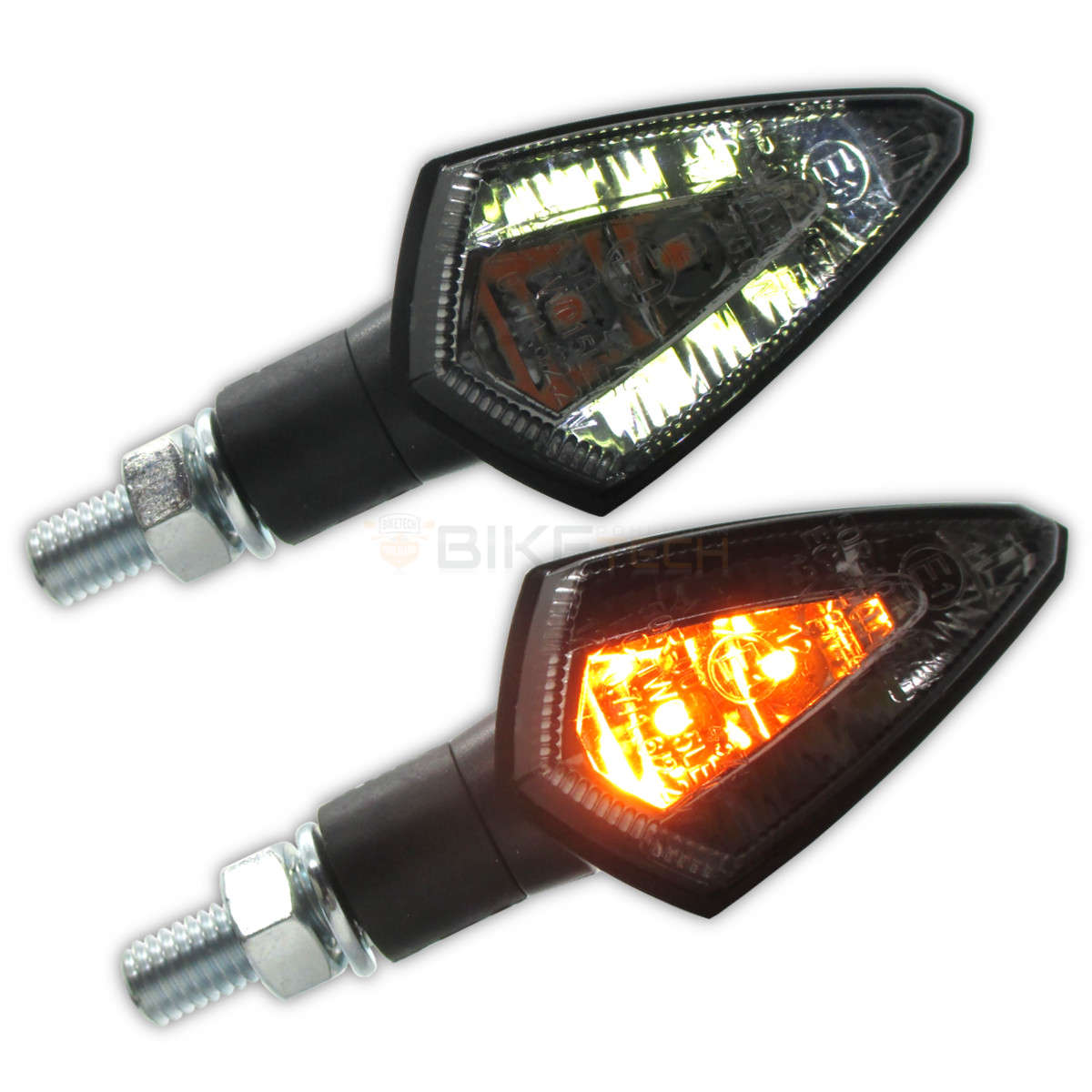 LED 3in1 Blinker Rücklicht Set Shark X1 schwarz getönt