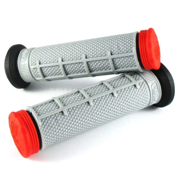 Griffgummi ProTaper Tri Density ATV Grips Half Waffle Rot