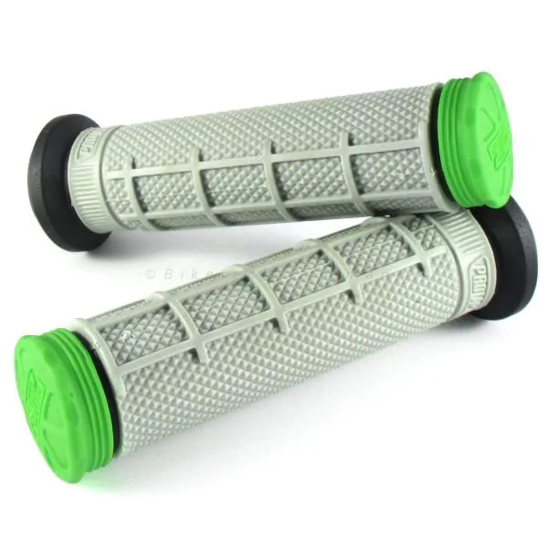 Griffgummi ProTaper Tri Density ATV Grips Half Waffle Grün