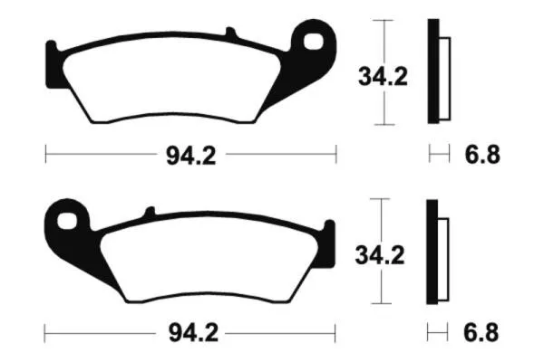 Bremsbeläge TECNIUM MO194 Sintermetall Bremsbeläge TECNIUM MO194 Sintermetall