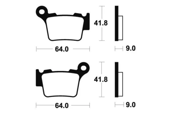 Bremsbeläge TECNIUM MO291 Sintermetall Bremsbeläge TECNIUM MO291 Sintermetall