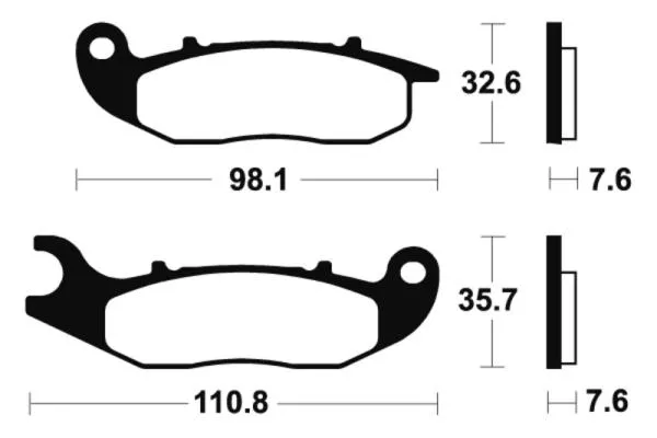Bremsbeläge TECNIUM MO359 Sintermetall Bremsbeläge TECNIUM MO359 Sintermetall