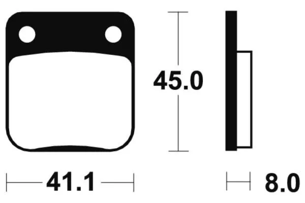 Bremsbeläge TECNIUM MO36 Sintermetall Bremsbeläge TECNIUM MO36 Sintermetall