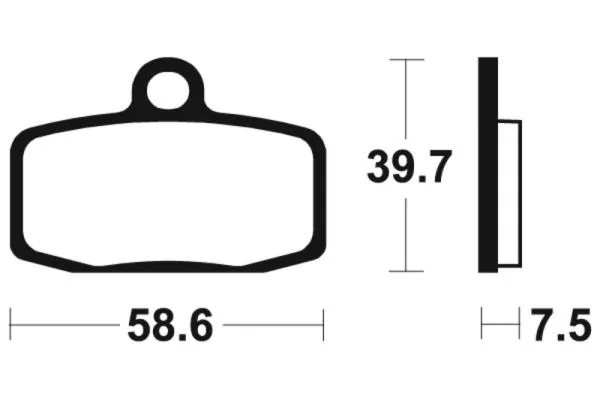 Bremsbeläge TECNIUM MO385 Sintermetall Bremsbeläge TECNIUM MO385 Sintermetall