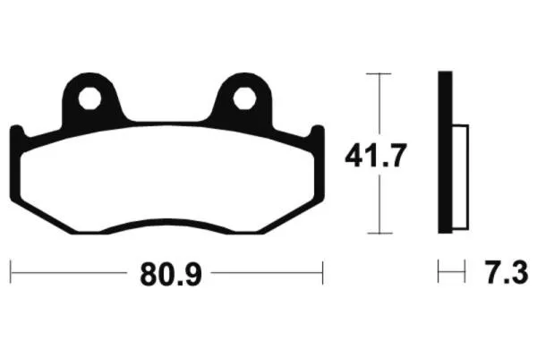 Bremsbeläge TECNIUM MO58 Sintermetall Bremsbeläge TECNIUM MO58 Sintermetall