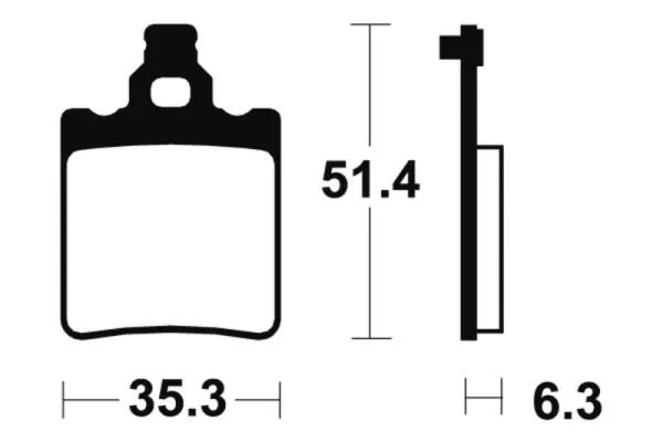 Bremsbeläge TECNIUM MO74 Sintermetall Bremsbeläge TECNIUM MO74 Sintermetall
