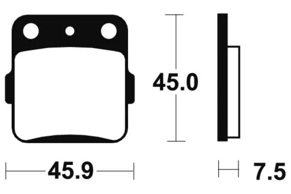 Bremsbeläge TECNIUM MO92 Sintermetall Bremsbeläge TECNIUM MO92 Sintermetall