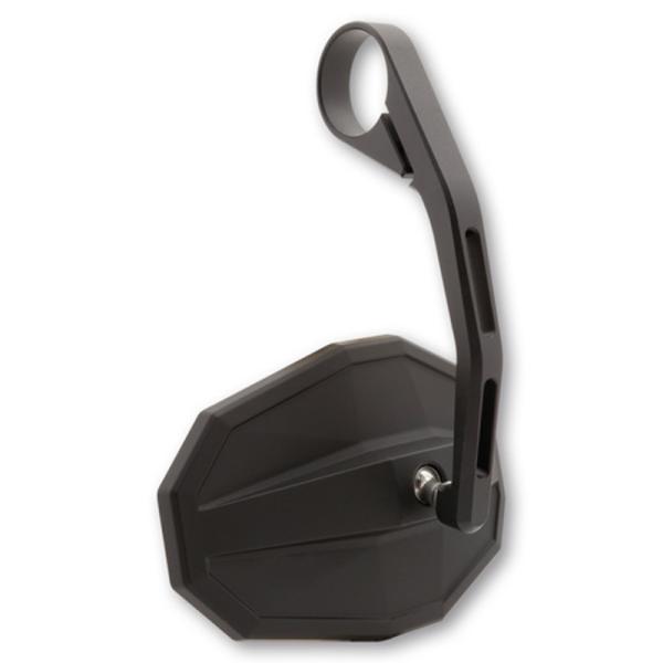 Lenkerendenspiegel HIGHSIDER SMART STRAIGHT lang, schwarz, Aufnahme Ø 30 x B 12 mm