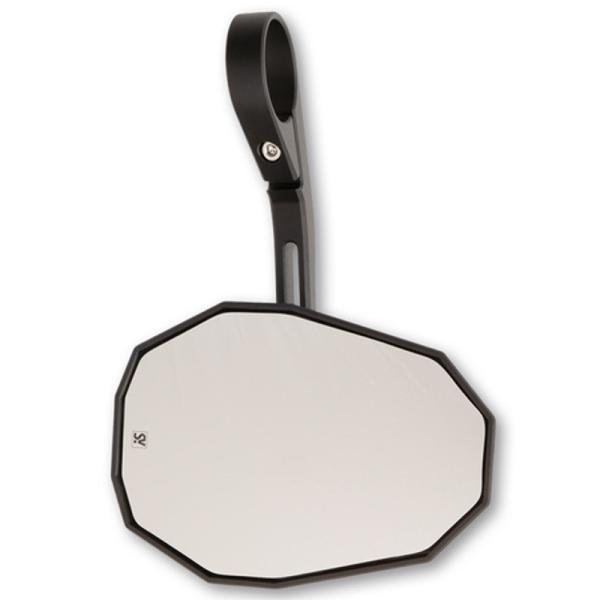 Lenkerendenspiegel HIGHSIDER SMART STRAIGHT lang, schwarz, Aufnahme Ø 30 x B 12 mm