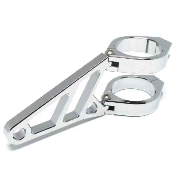 Lampenhalter Set HIGHSIDER kurz Ø 47-54 mm chrom