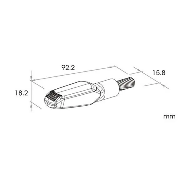 LED Lauflichtblinker JET