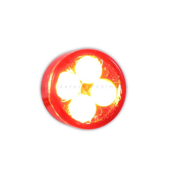 LED Einbaurücklicht Zero rot E-geprüft