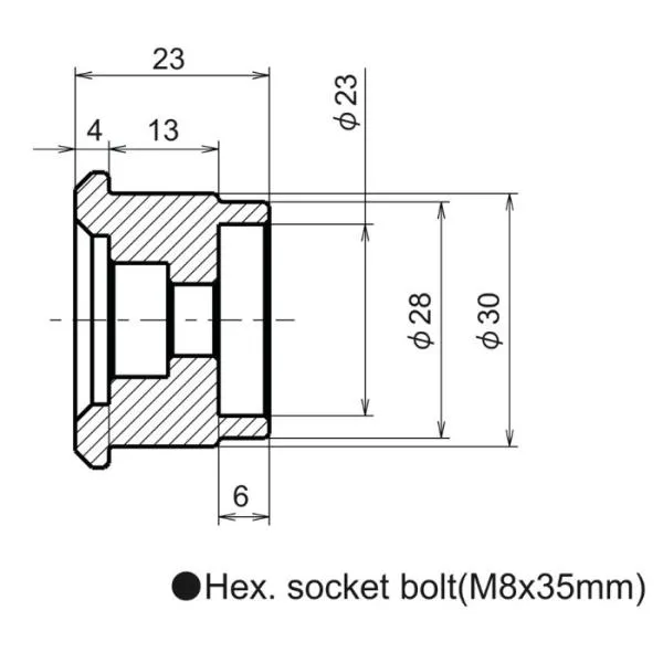 Lenkerenden Spiegel Adapter D-Mirror schwarz Kawasaki