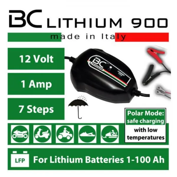 BC Batterieladegerät Lithium 900 12V